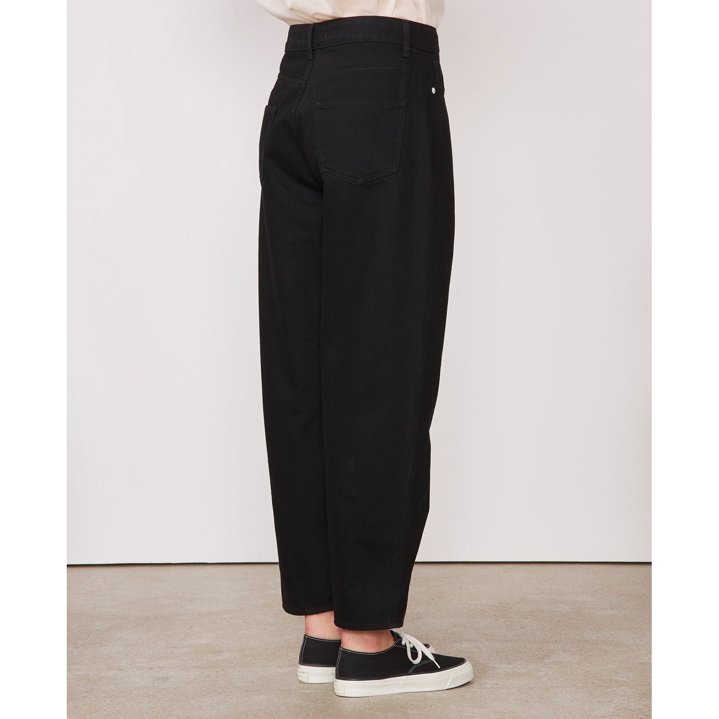 Jeans Dana Curved Denim Cotton - Black