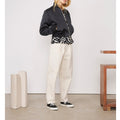 Jeans Dana Curved Denim Cotton - Ecru