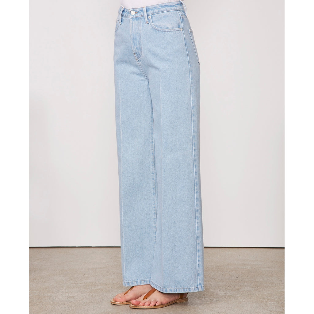 Jeans Romy Pleat Denim Cotton - Bleached