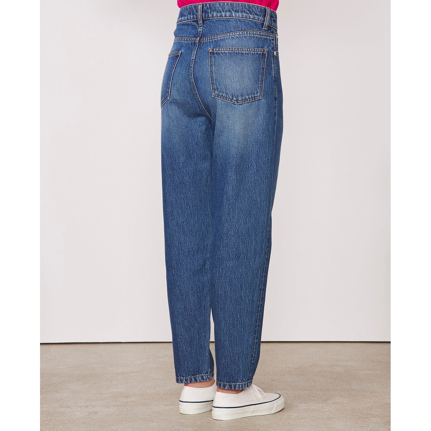 Jeans Dana Curved Washed Denim Co - Washed Blue