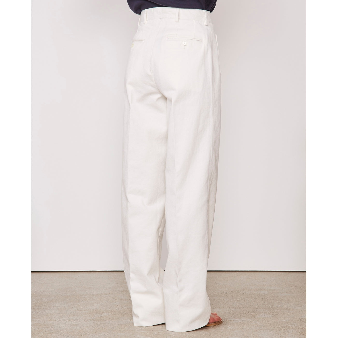 Chino Corie Pts Denim Cotton - White
