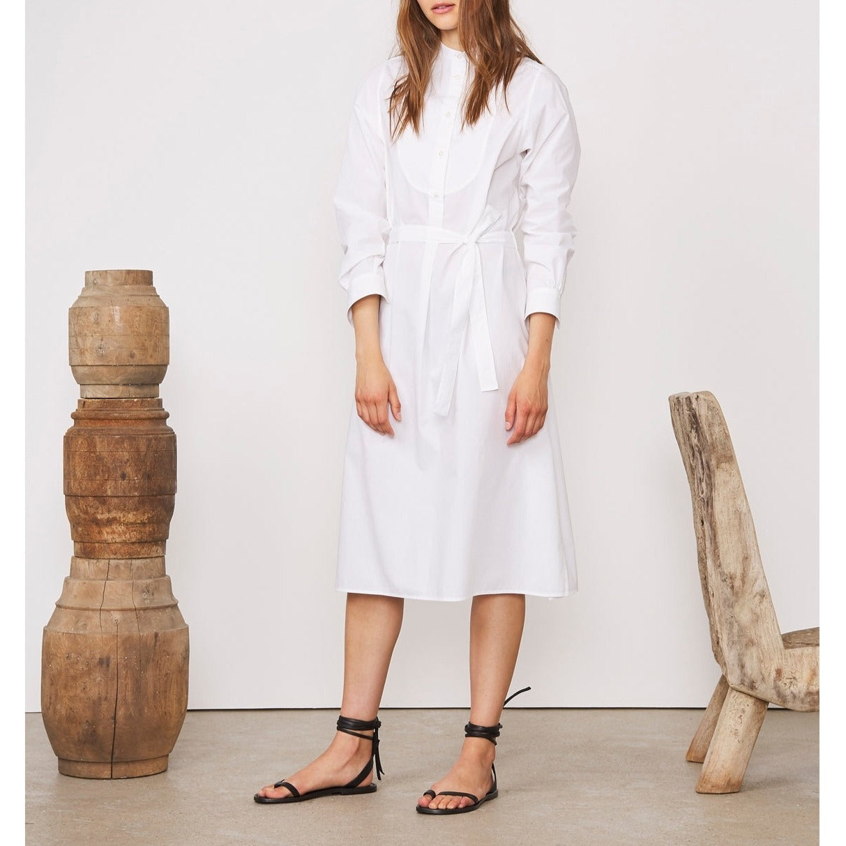 Vestido Nelly - Blanco - Mujer