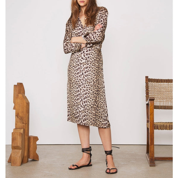Ophelie Shirt - Beige/Brown/Black - Women