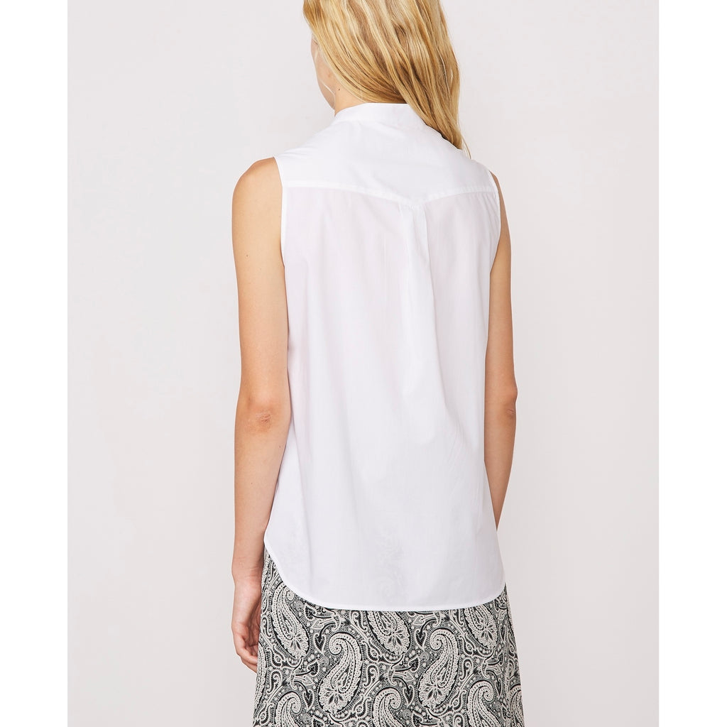 Chemise Ella Bcollar Shi Itl Co Poplin - White