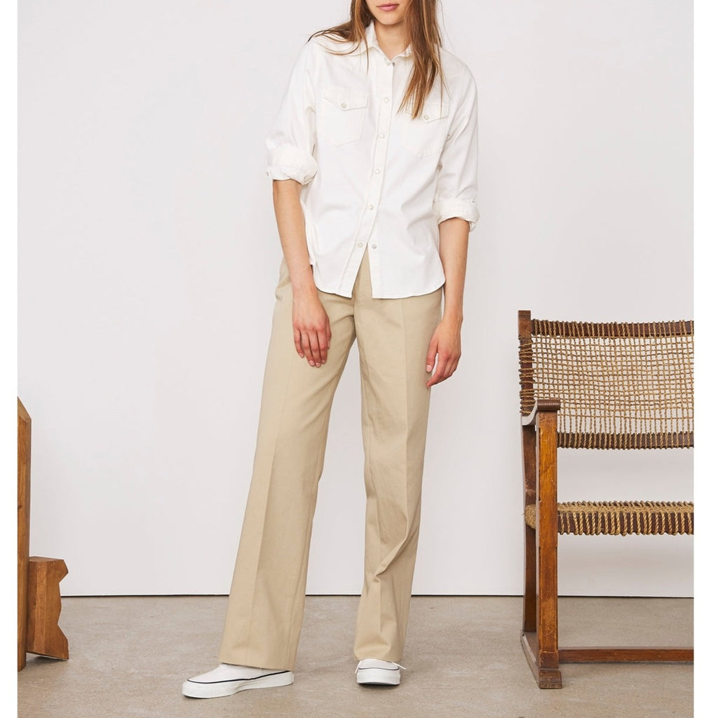 Chemise Livia Itl Cotton Twill - White
