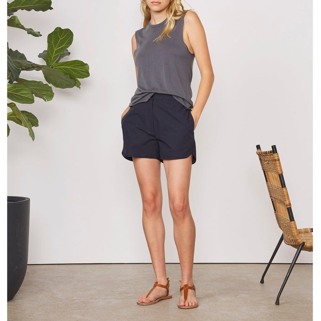 Short Darcy Sht Itl Pce Dye Co Pop - Dark Navy