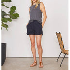 Short Darcy Sht Itl Pce Dye Co Pop - Dark Navy