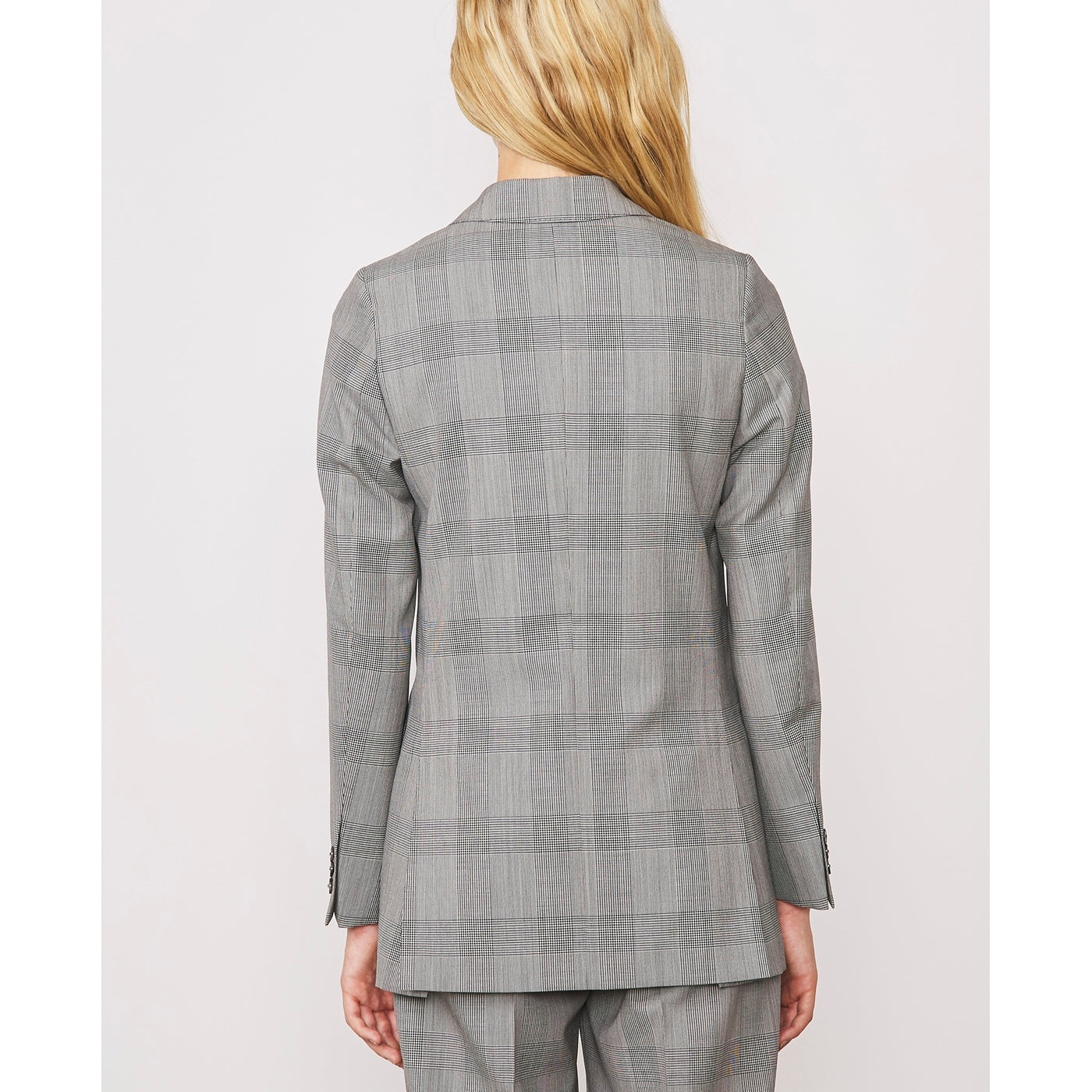 Tlg Veste Manon Jkt Itl Pdg Wool - Black/Ecru