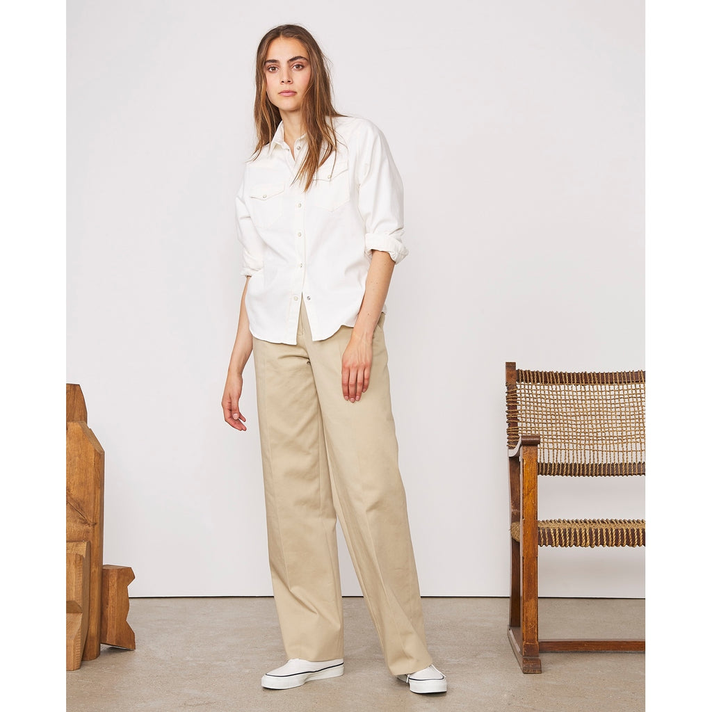 Pantalones Sally - Caqui - Mujer