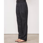 Tlg Pants Marilou Pts Pin Stripe Itl Wo - Black/White
