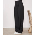 Tlg Pants New Sophie Pts Itl Fresco Wo - Black