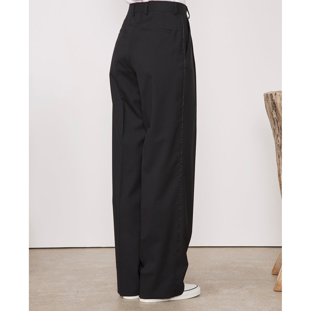 Tlg Pants New Sophie Pts Itl Fresco Wo - Black