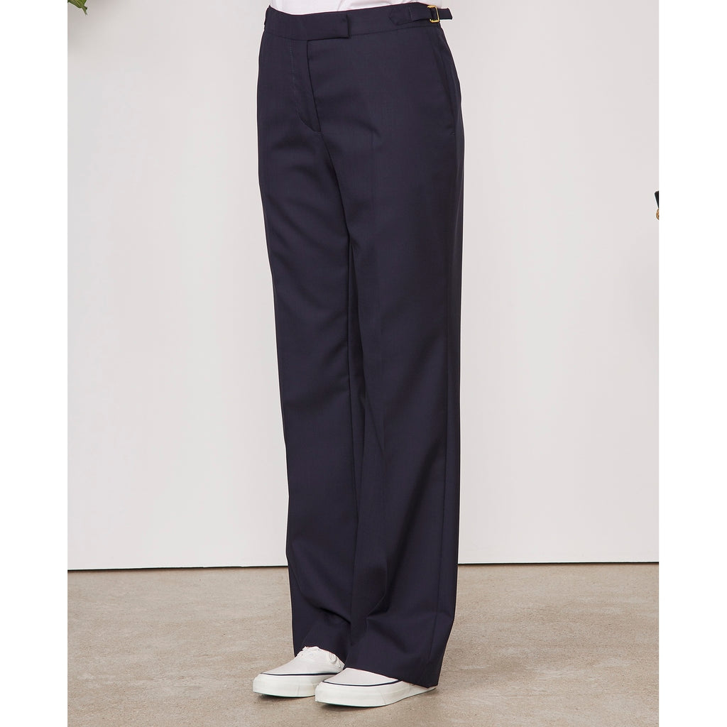 Tlg Pants Ilenia Pts Itl Fresco Wool - Navy