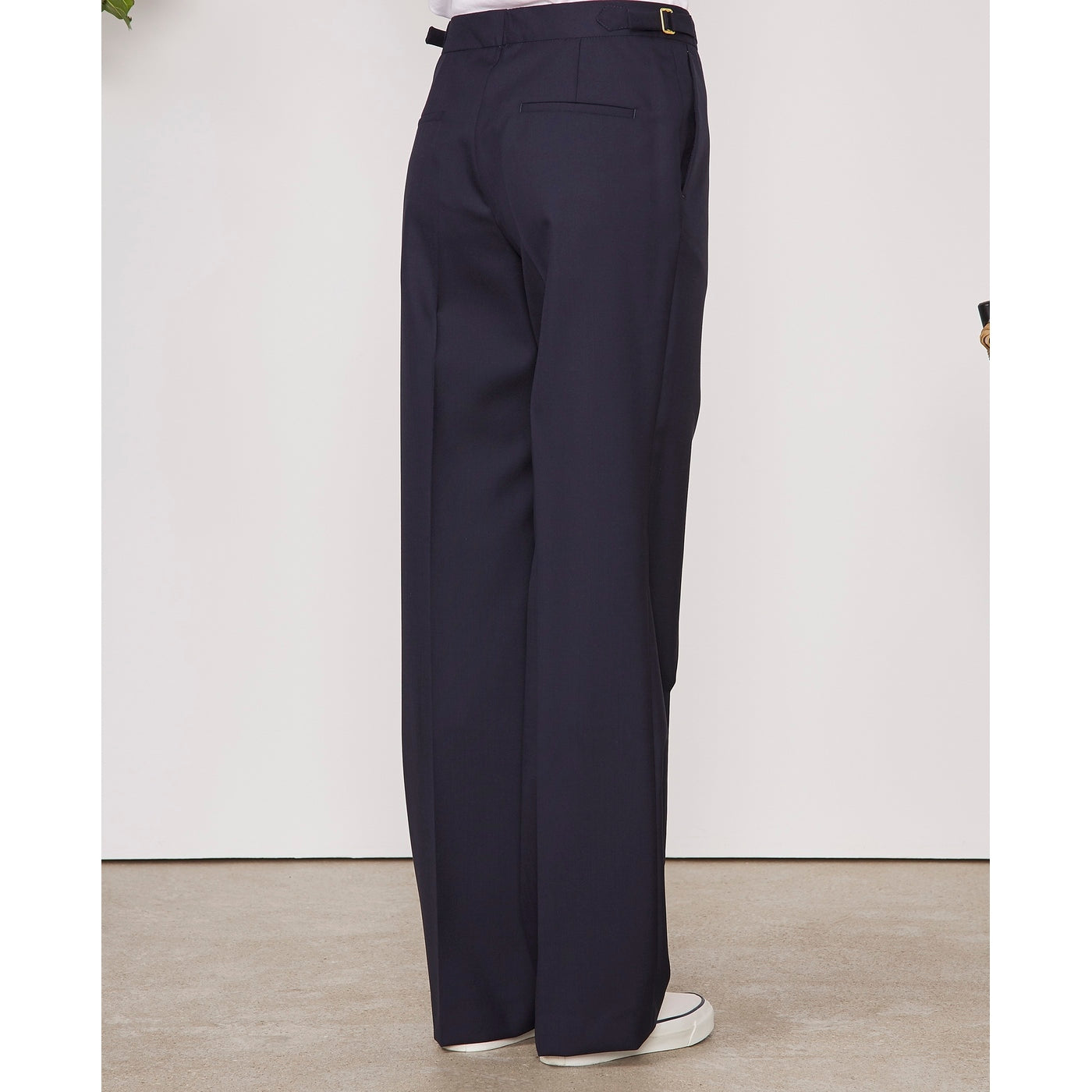 Tlg Pants Ilenia Pts Itl Fresco Wool - Navy