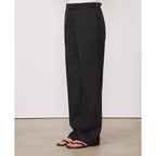 Tlg Pants Ilenia Pts Itl Fresco Wool - Black