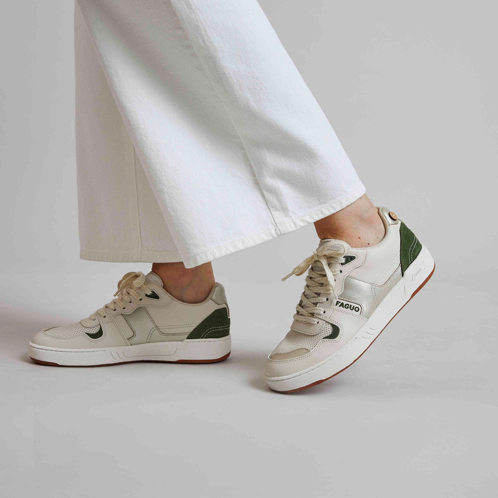 Ceiba Leather & Pu Sneakers - Women