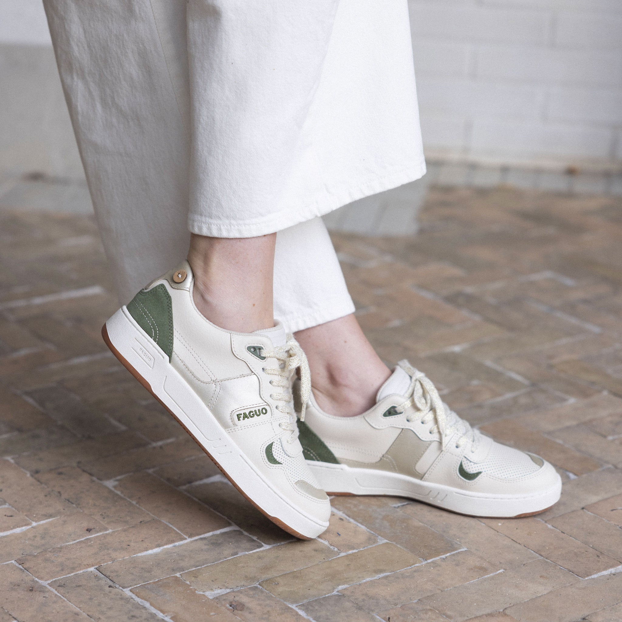 Ceiba Leather & Pu Sneakers - Women