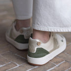 Ceiba Leather & Pu Sneakers - Women