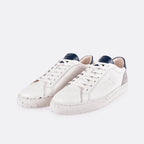 Ecru & Navy Ebony Trainers - Unisex