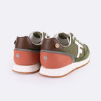 Khaki & Terracotta Elm Trainers - Unisex