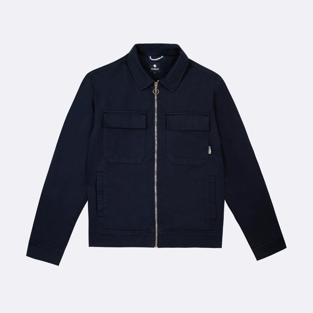 Blouson Marine En Coton Bondy - Homme
