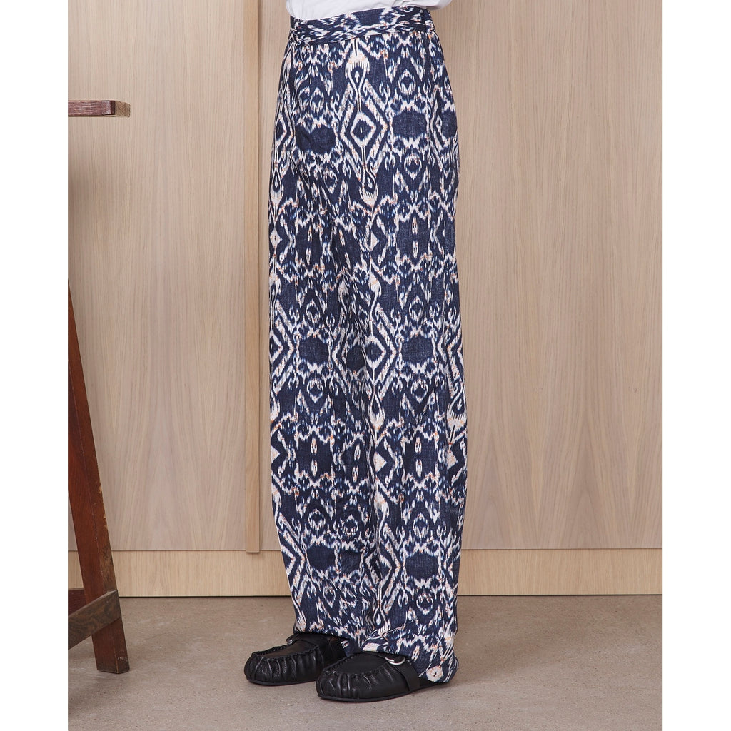 Pantalon Nash - Bleu Marine/Écru/Orange - Homme