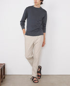 Pulls Nilo Cneck Itl Co Old Dyed - Asphalt