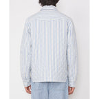 Sur Chemise Harring Quilt Striped Techn Co - Ecru/Blue