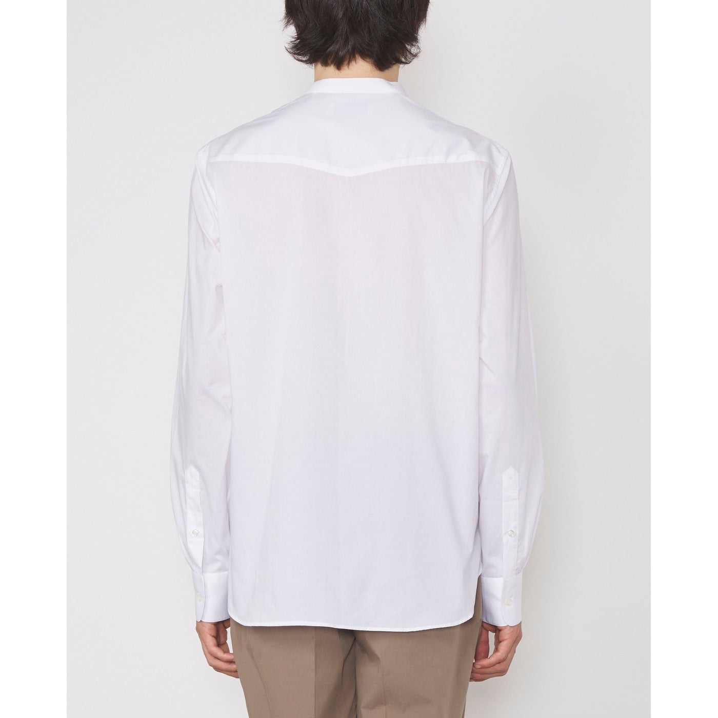 Chemise Auguste Light Cotton Poplin - White