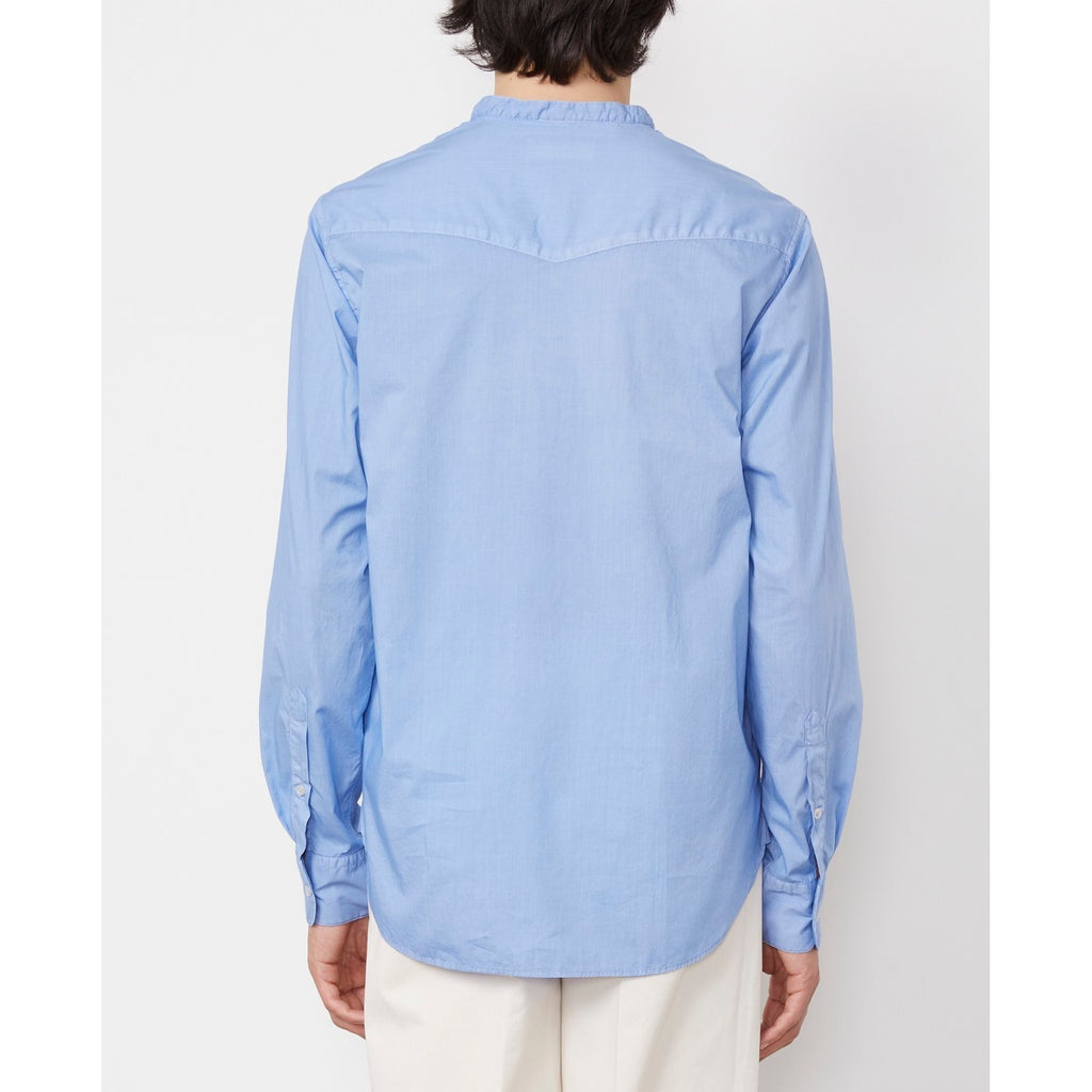 Chemise Auguste Pgmt Dye Light Co Pop - Baby Blue