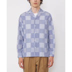 Chemise Eren Manches Longues - Blanc/Bleu - Homme