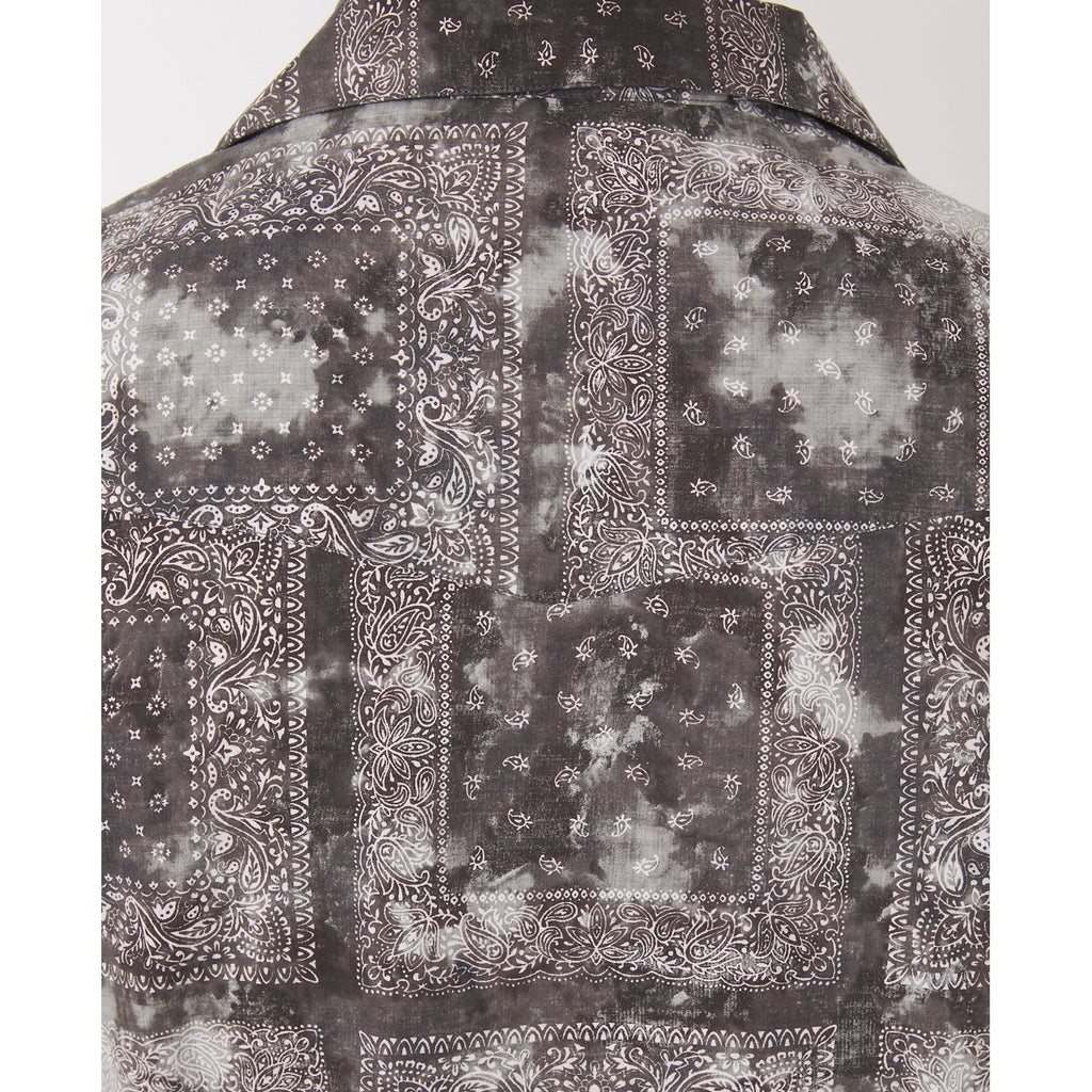 Chemise Eren Manches Courtes - Gris Foncé/Gris/Blanc - Homme