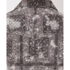 Chemise Eren Manches Courtes - Gris Foncé/Gris/Blanc - Homme