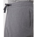 Short Phil Sht Itl Cot Seersucker - Mid Grey