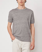 T-Shirt SS - Ecru/Heather Grey - Homme