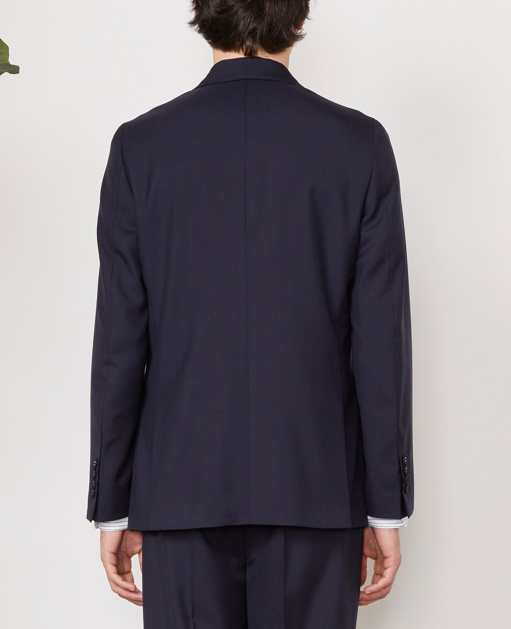 Tlg Veste Leon Jkt Itl Fresco Wool - Navy