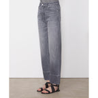 Jeans Zina 5Pkt Itl Washed Co Denim - Light Grey