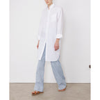 Robe Celina Drs Cotton Poplin - White