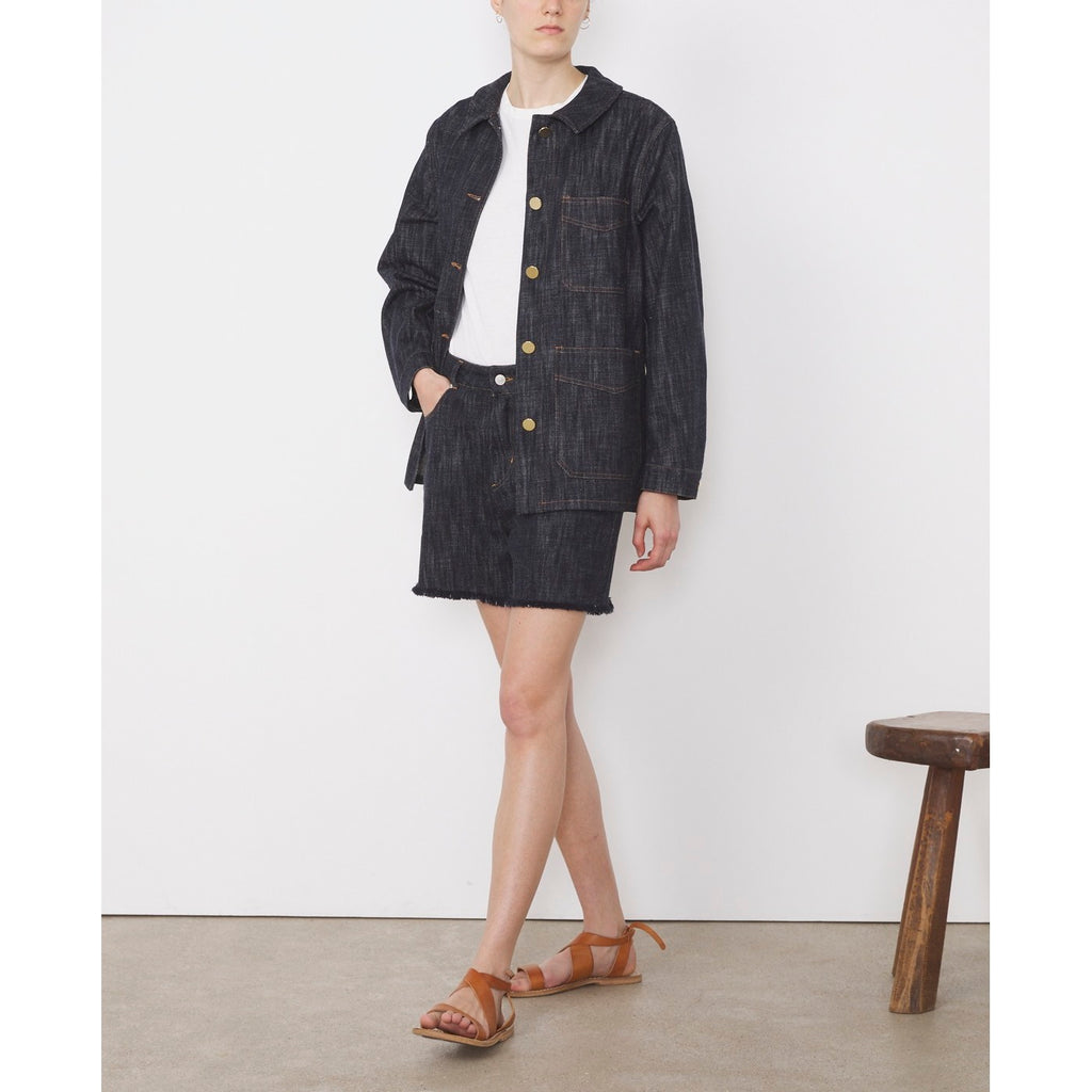 Blouson Camila Jkt Denim Like Itl Co - Navy
