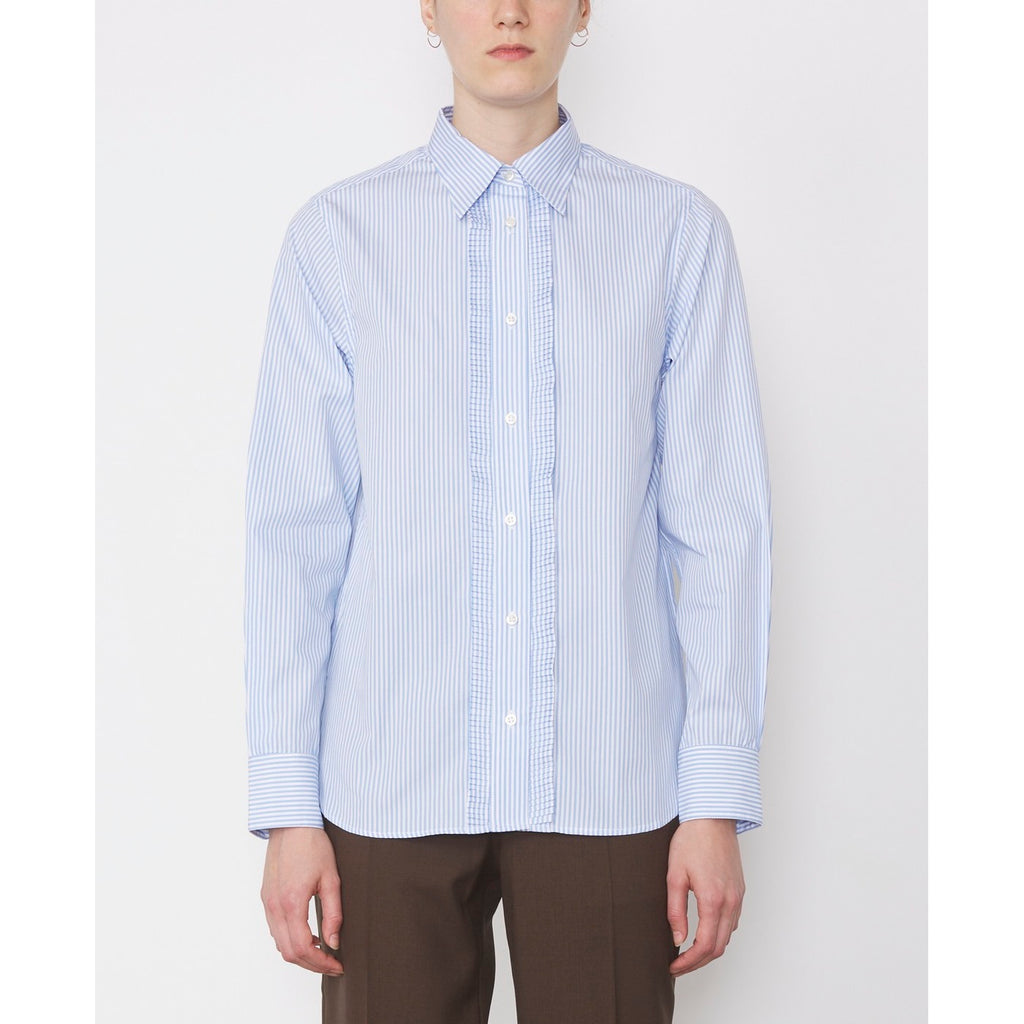 Camisa Nadege - Blanco/Azul bebé - Mujer