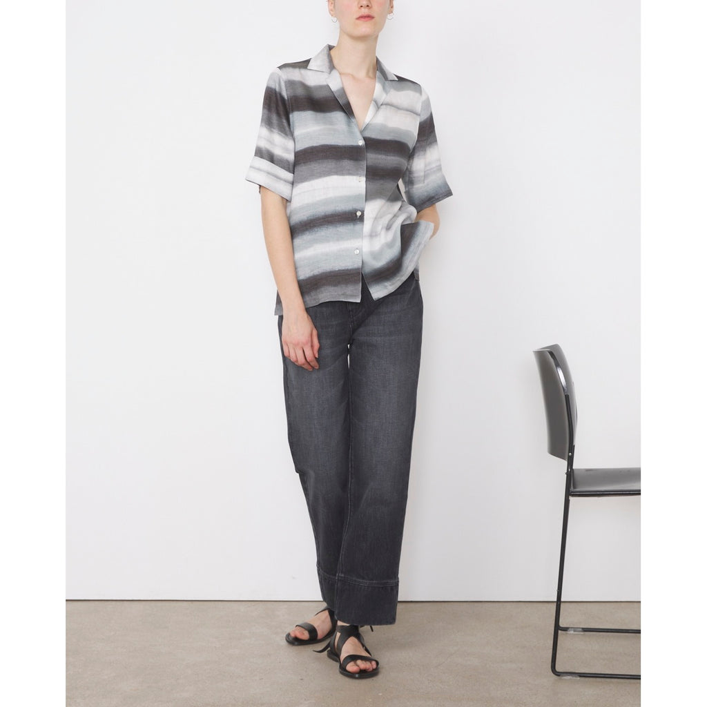 Chemise Gaetane - Gris/Crème - Femme