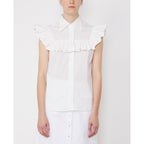 Chemise Ethel Sl Shi Cotton Poplin - White