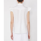 Chemise Ethel Sl Shi Cotton Poplin - White