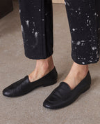 Nina Moccasins - Black - Women's
