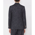 Tlg Veste Charlene Jkt Denim Like Itl Co - Navy