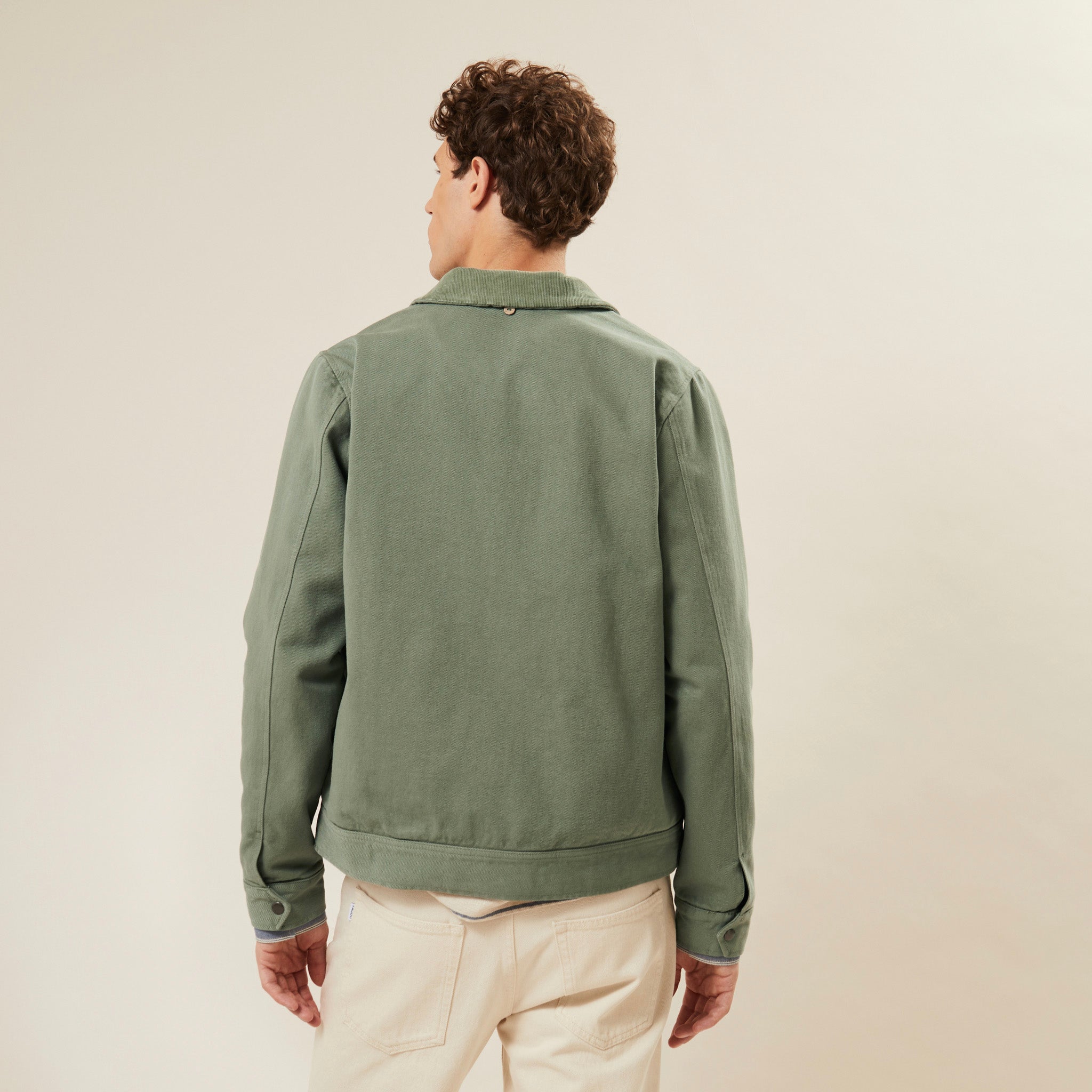 Faguo - Blouson Vert Clair Seillon - Homme