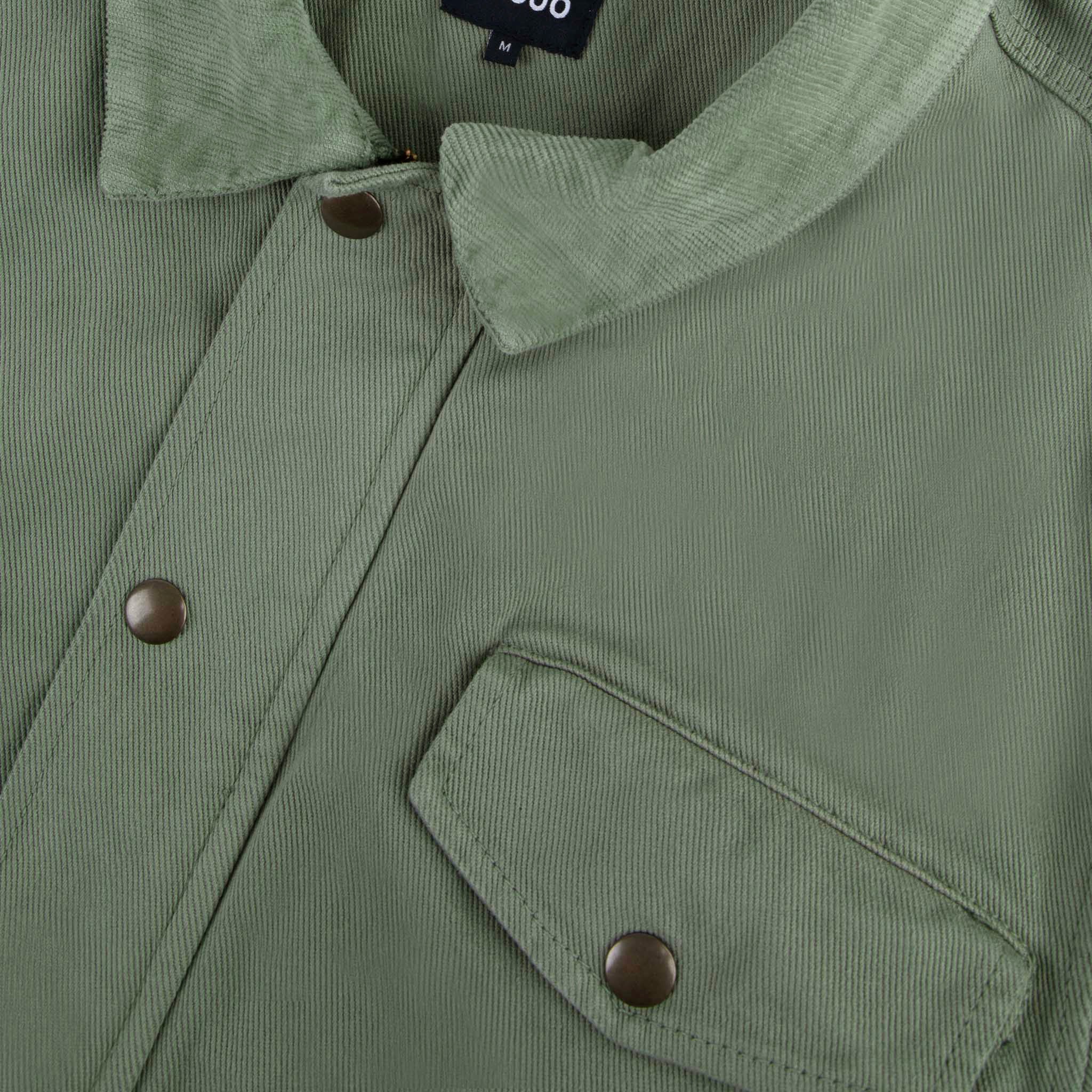 Faguo - Blouson Vert Clair Seillon - Homme
