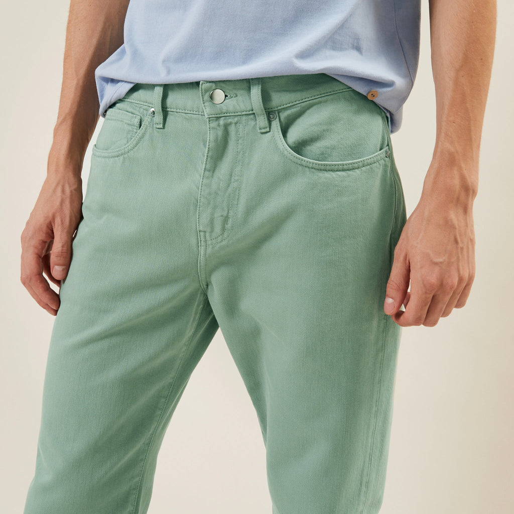Faguo - Jean Vert Clair Tapered - Homme