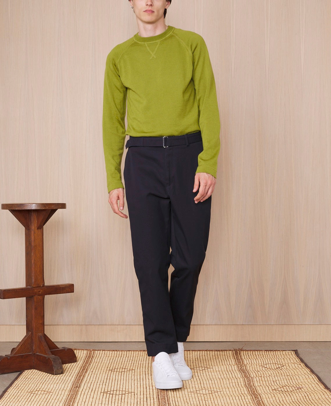Pulls Nate Italian Fine Merino Wool - Fresh Green