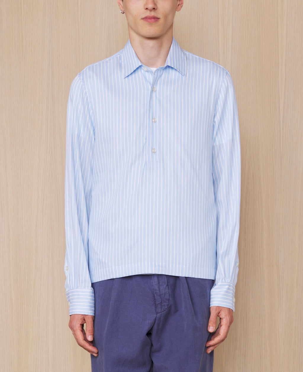 Surchemise Pedro - Bleu Nuage/Blanc - Homme